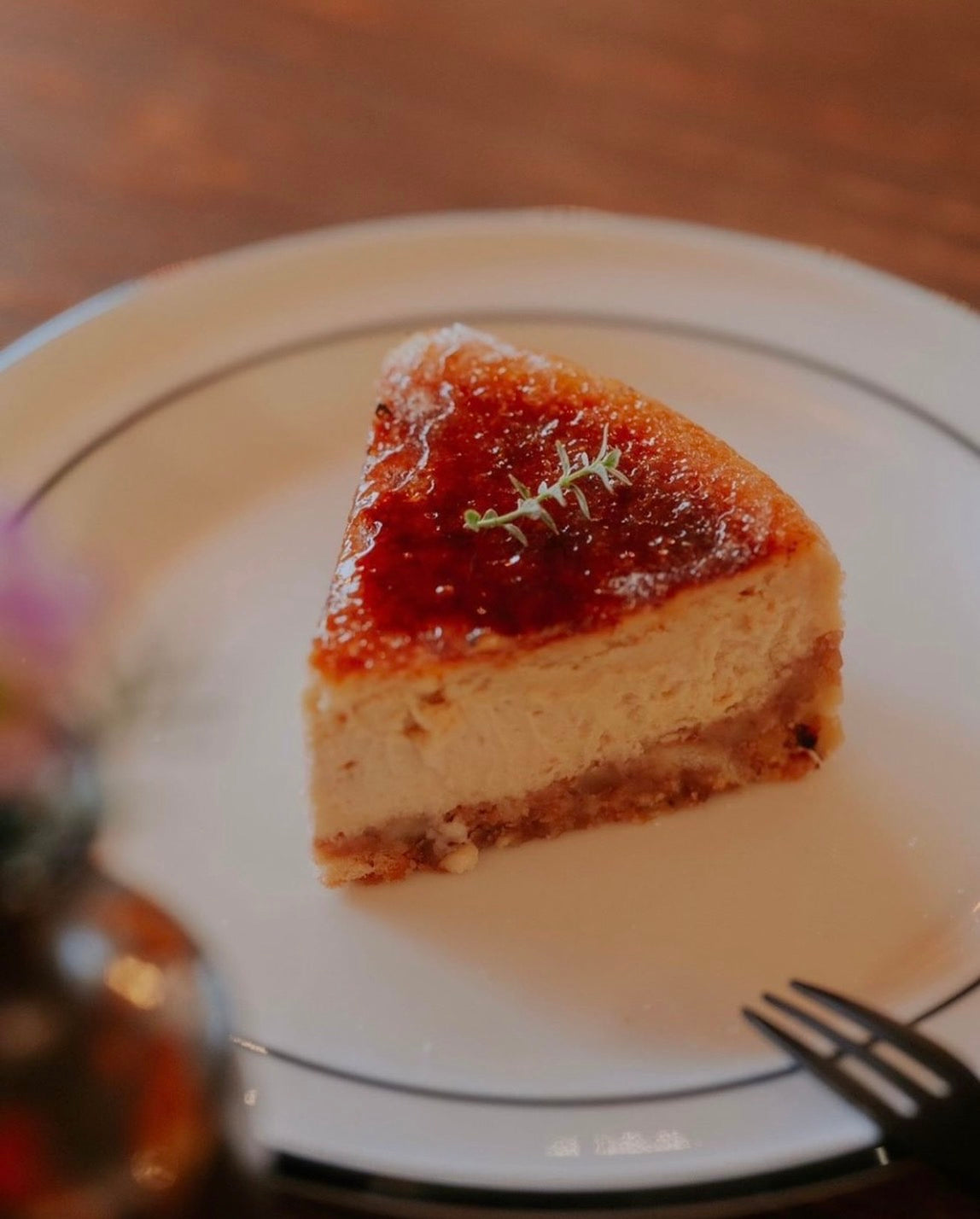 秋のチーズケーキが完成致しました🍁